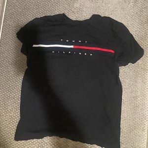 Black Tommy Hilfiger T Shirt